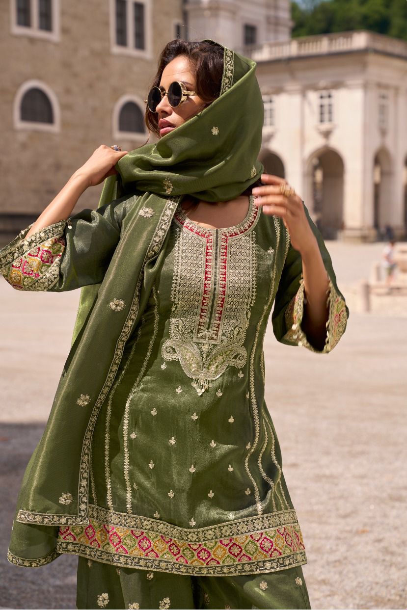 Short Kurti & Plazo
