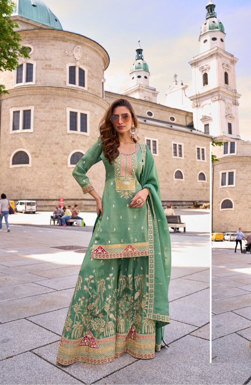Short Kurti & Plazo