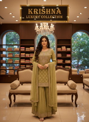 Short Kurti Sharara