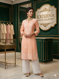 Chikankari Court Set