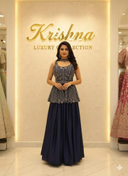 Short Kurti With Skirt