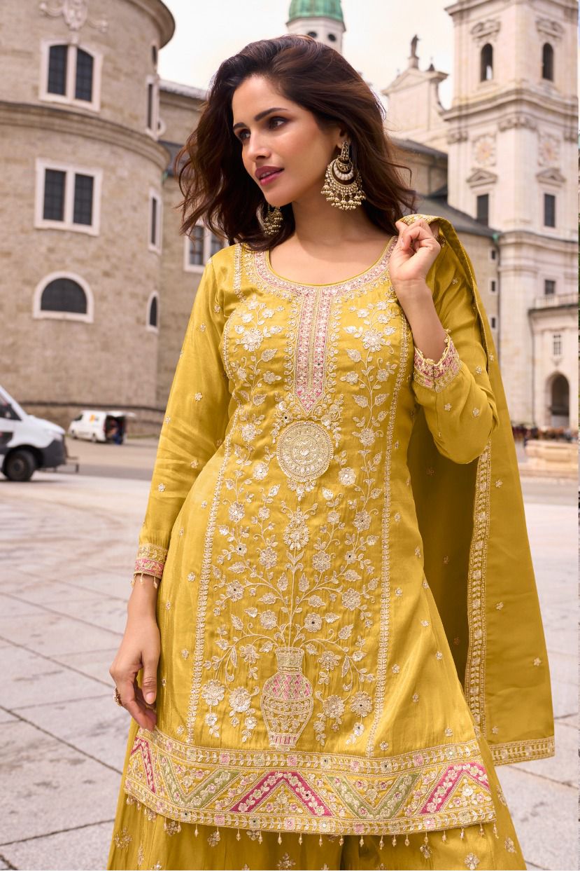 Short Kurti & Plazo