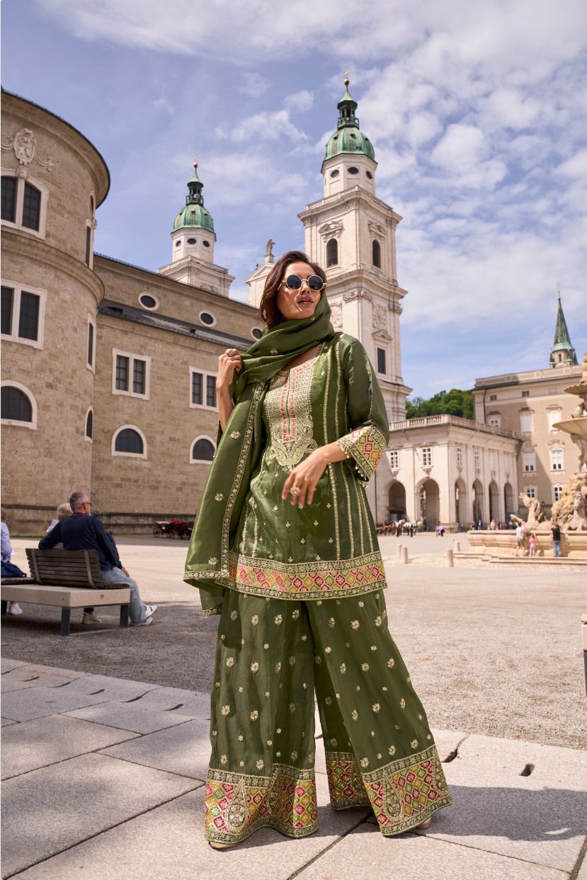 Short Kurti & Plazo