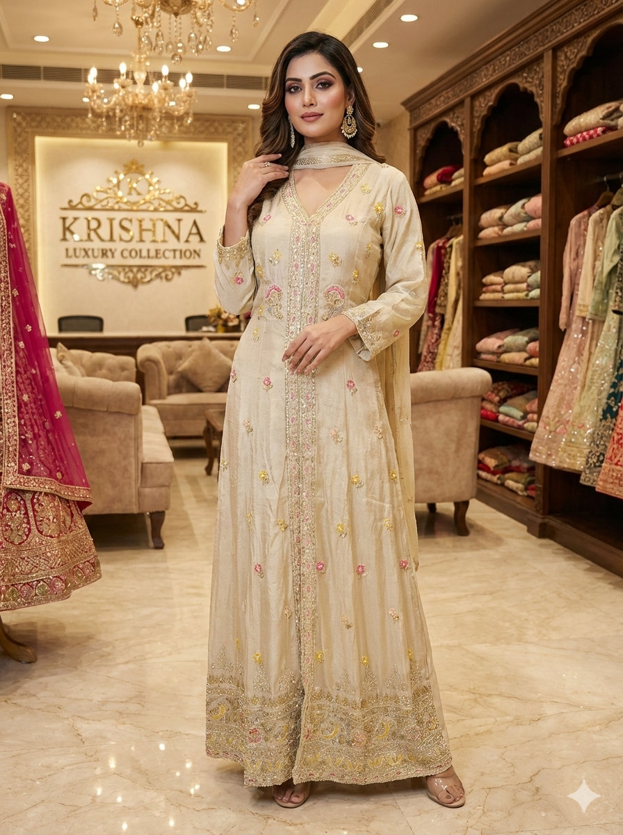 One piece Front Cut With Pant